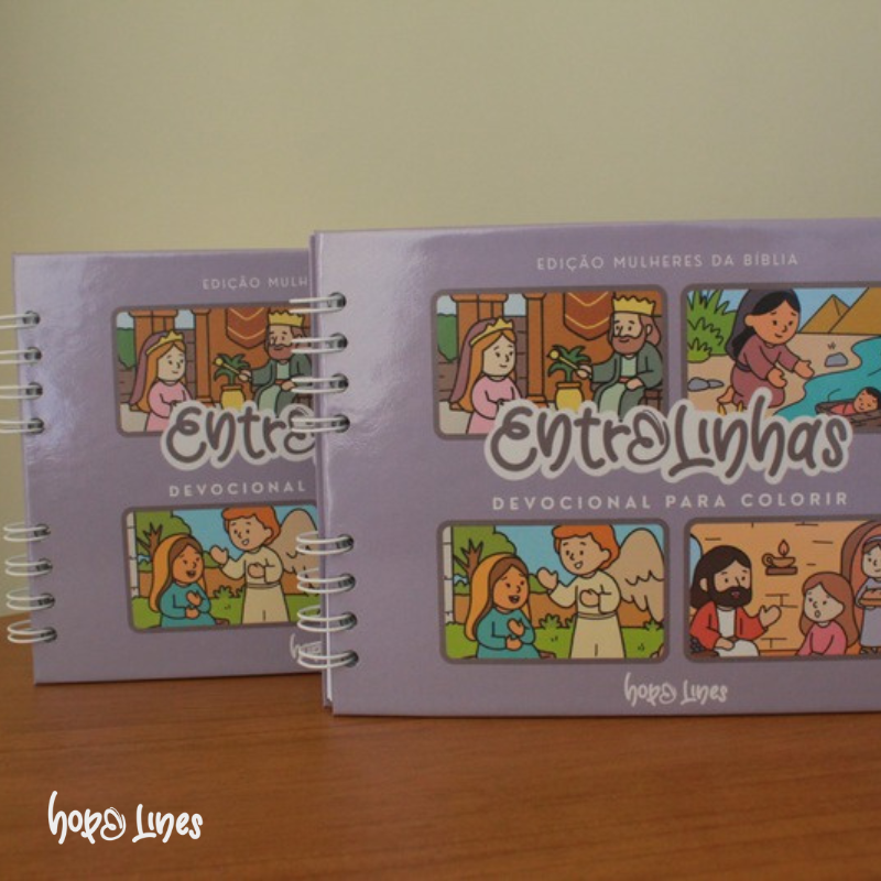 Kit 2 Entrelinhas - Devocionais para colorir