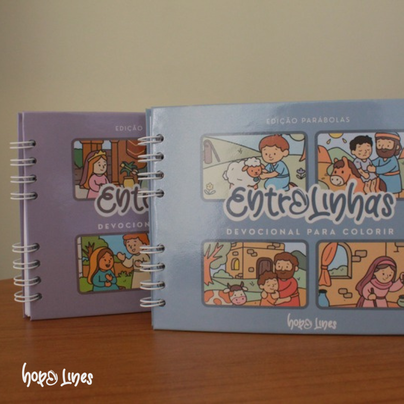 Kit 2 Entrelinhas - Devocionais para colorir