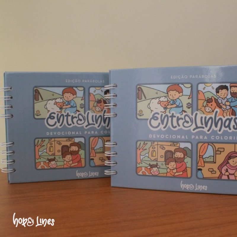 Kit 2 Entrelinhas - Devocionais para colorir