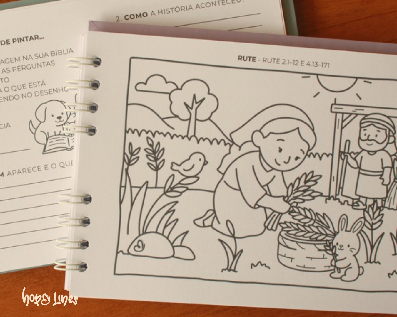 Kit 3 Entrelinhas - Devocionais para colorir