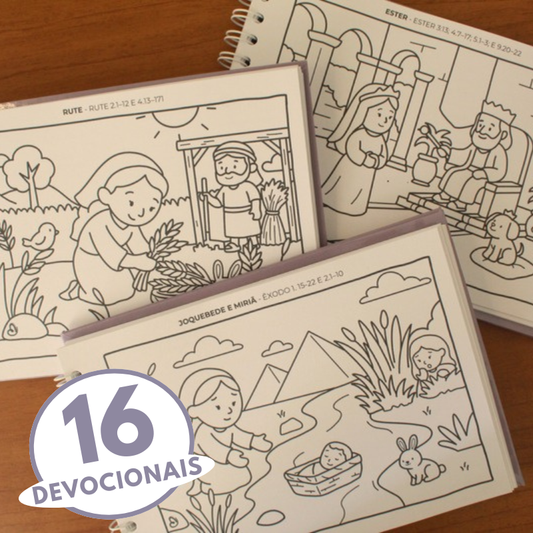 Entrelinhas - Devocional para colorir - Edição Mulheres da Bíblia