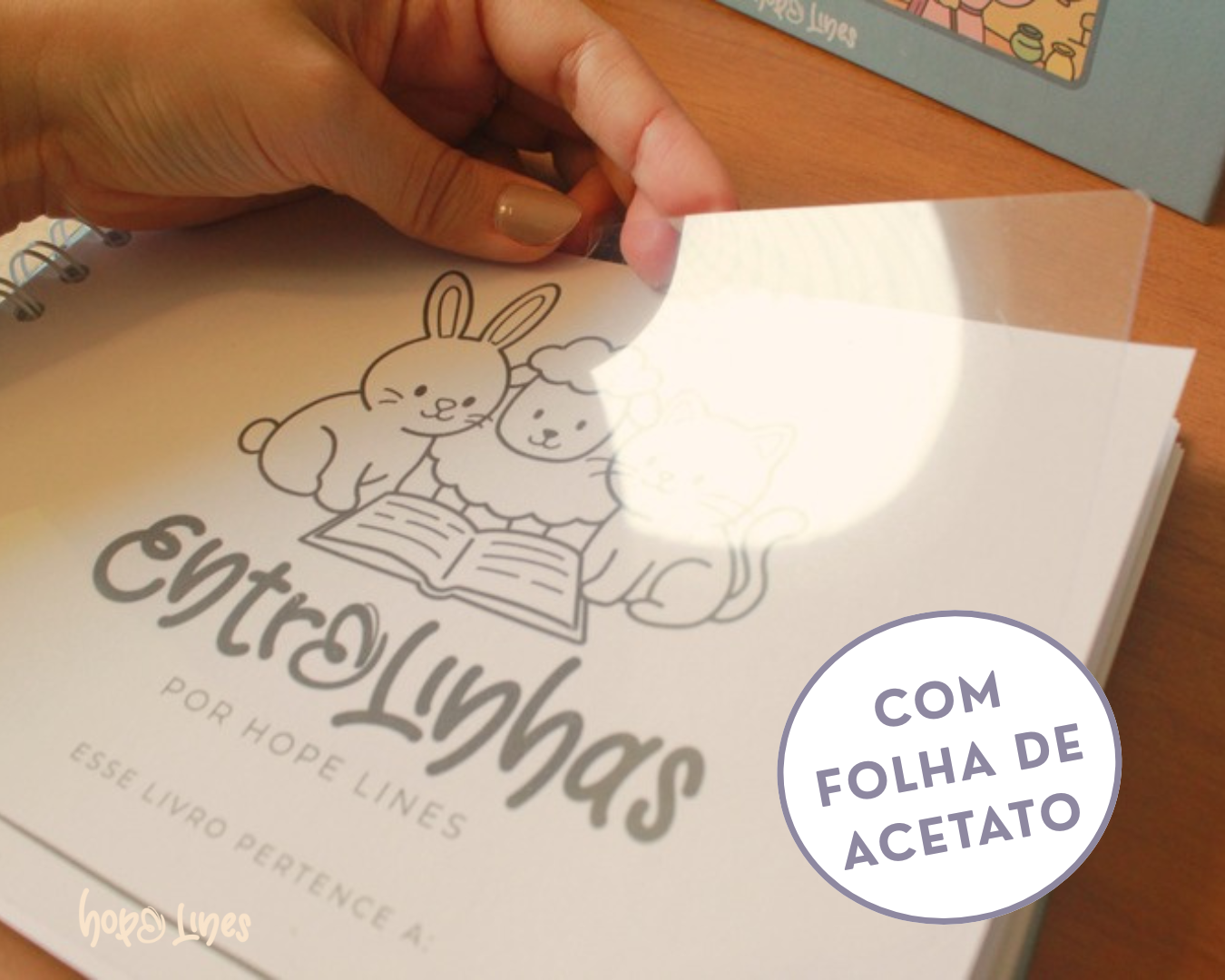Kit 3 Entrelinhas - Devocionais para colorir
