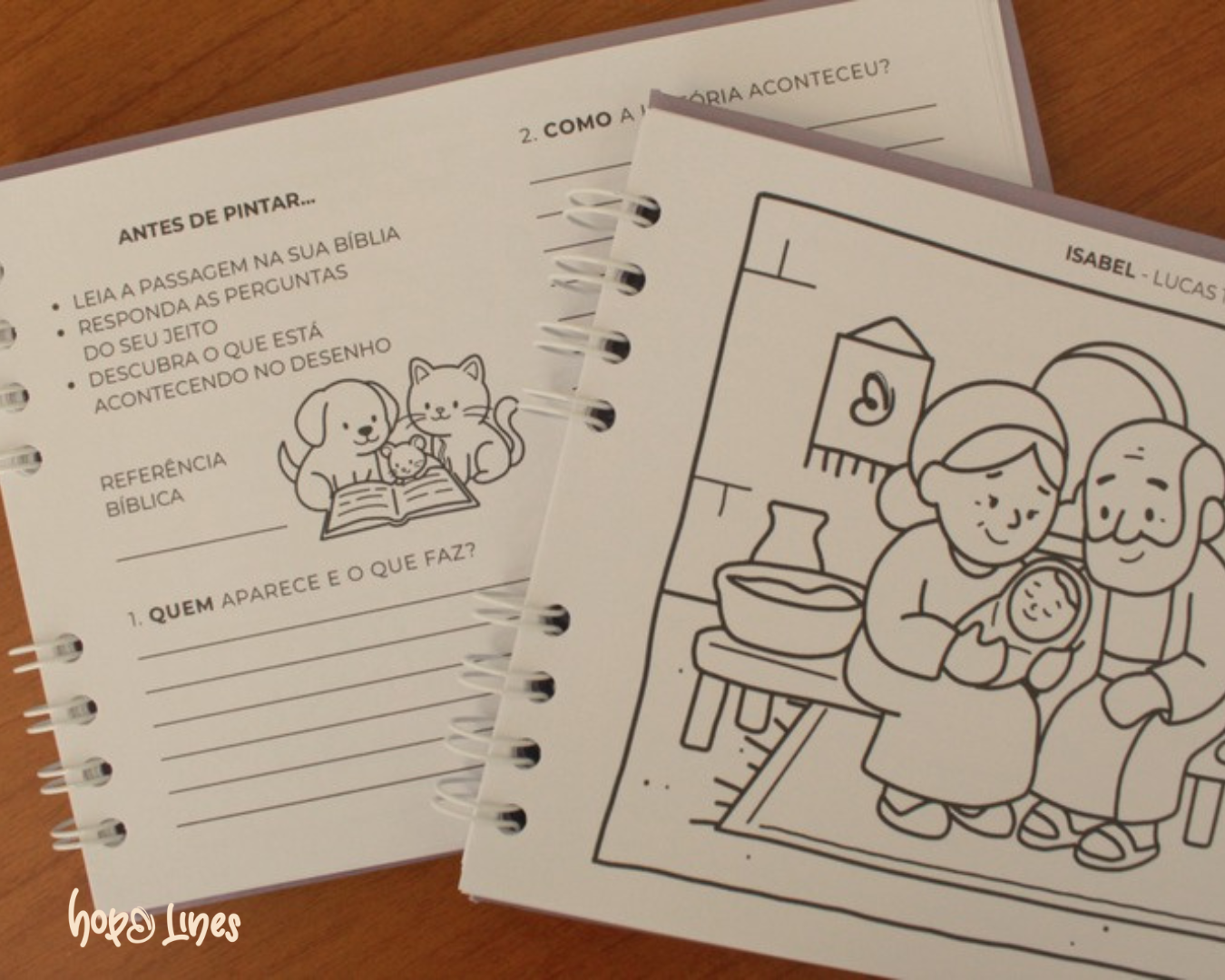 Kit 3 Entrelinhas - Devocionais para colorir