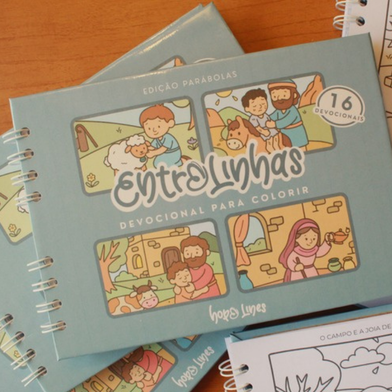 Entrelinhas - Devocional para colorir - Edição Parábolas