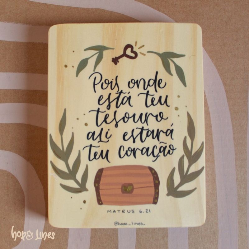 Quadro Fide - "Tesouro"