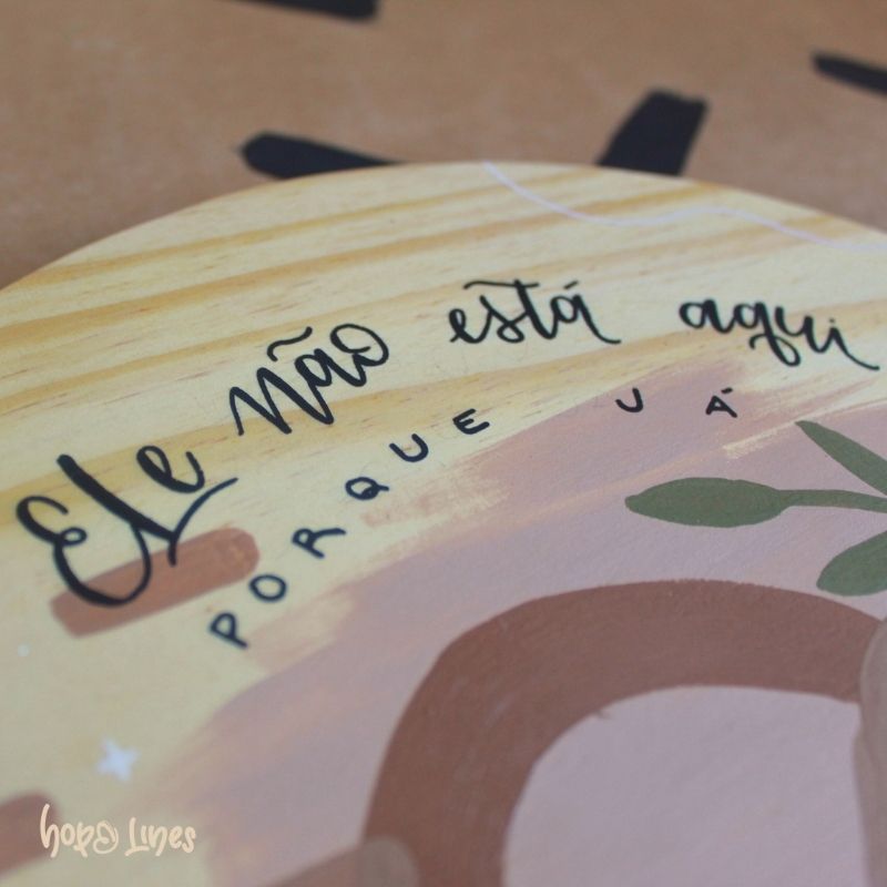 Quadro Logos - "Ressuscitou"