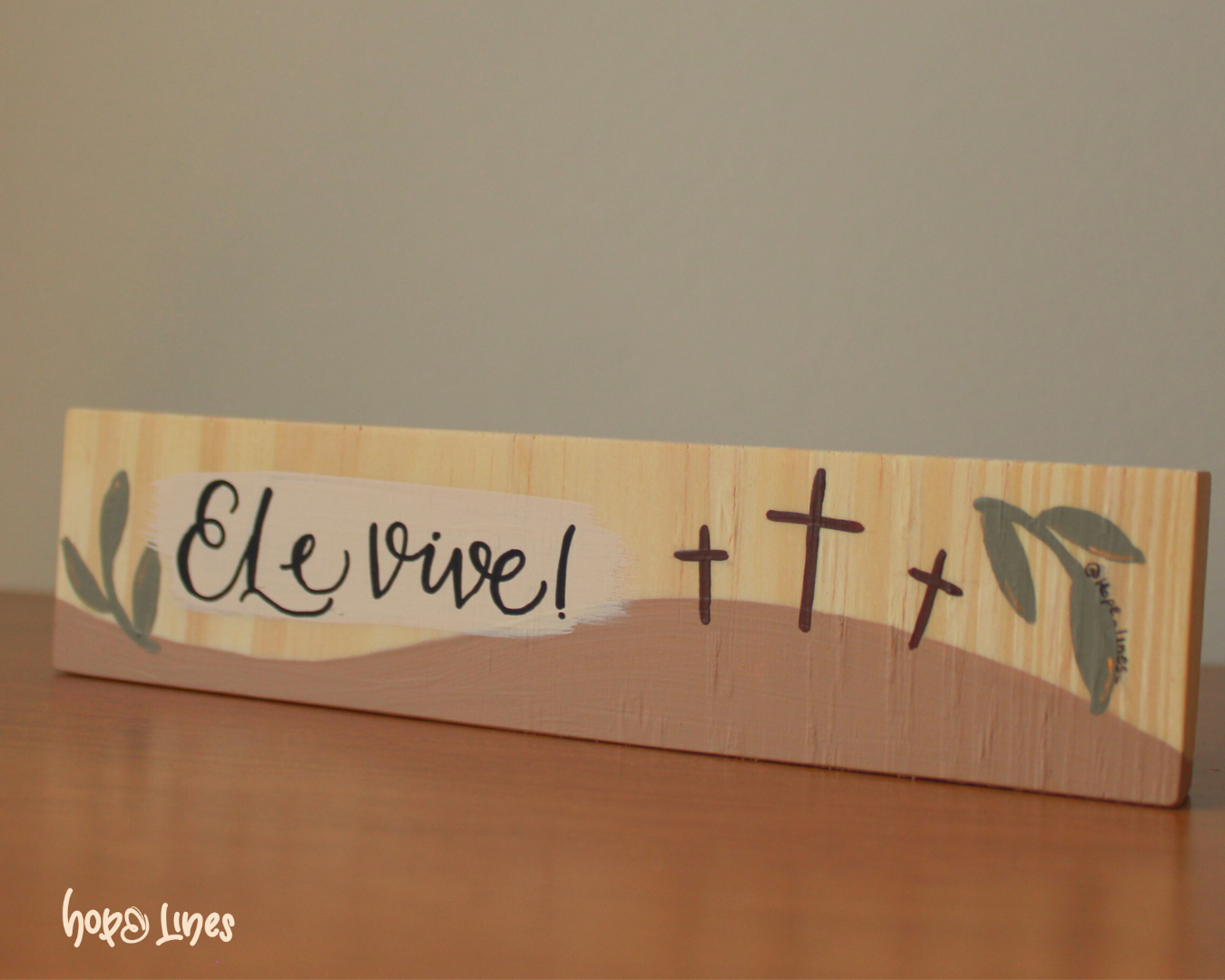 Enfeite Zoe - "Ele vive"