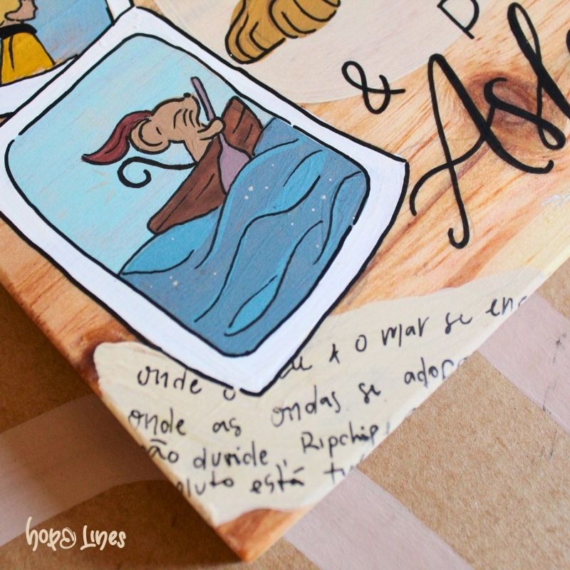 Quadro Ágape - "Por Aslan"