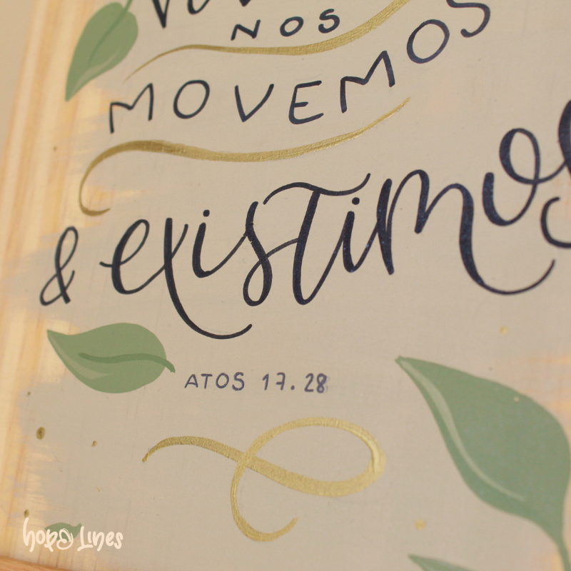 Quadro Ágape - "NEle vivemos"