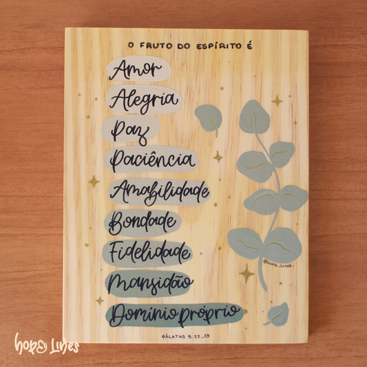 Quadro Ágape - "Fruto do espírito"