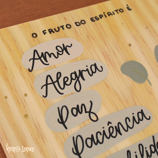 Quadro Ágape - "Fruto do espírito"
