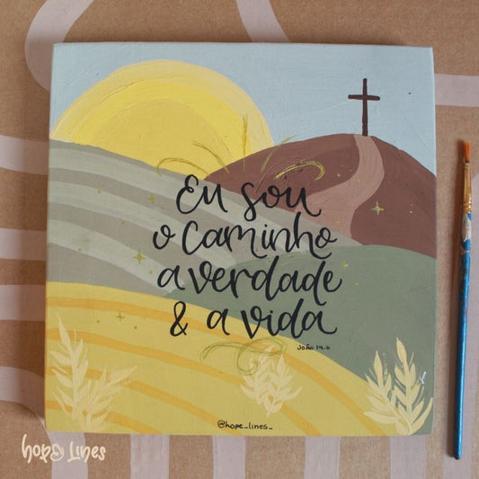 Quadro Kairós - "João 14.6"