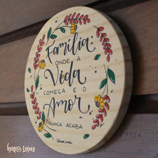 Quadro Logos - "Família"
