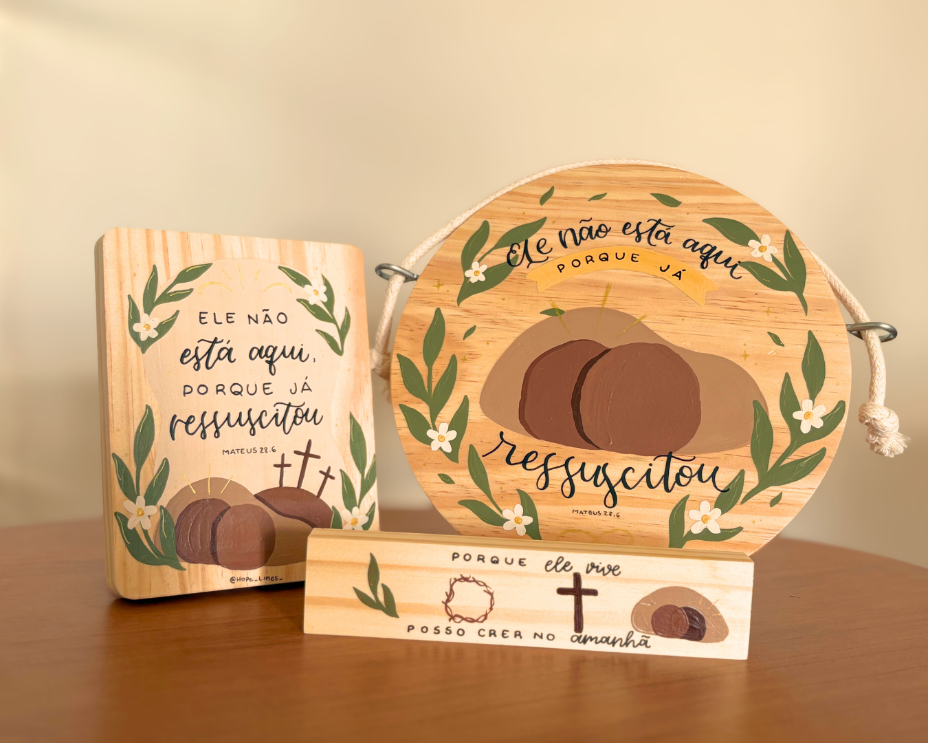 Kit Guirlanda + 2 enfeites