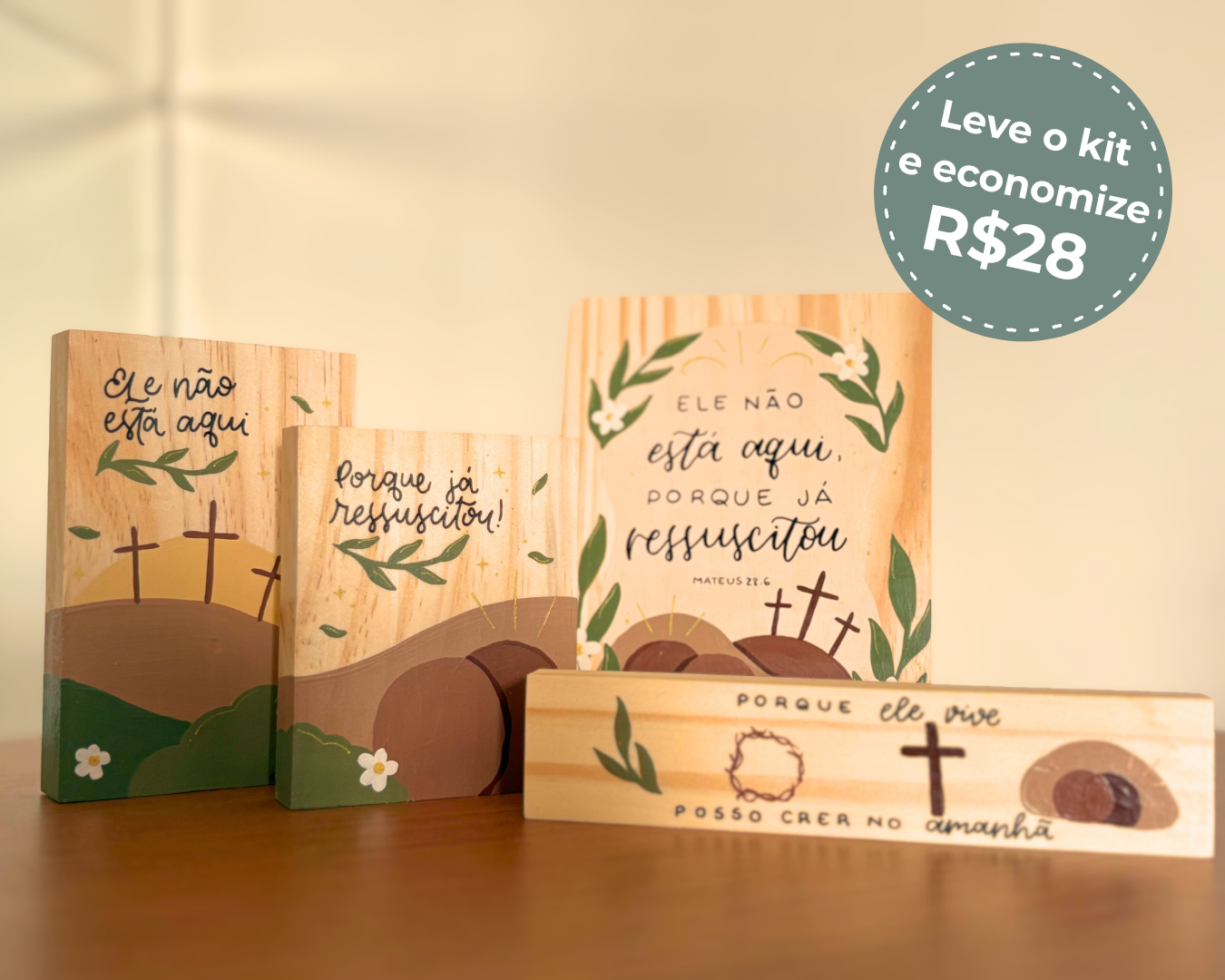 Kit Ele vive 3 enfeites