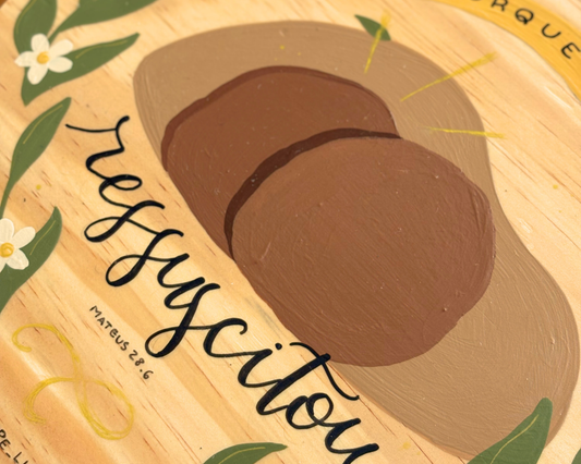 Quadro Logos - "Ressuscitou"