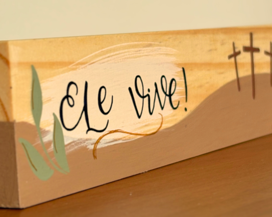 Enfeite Zoe - "Ele vive"