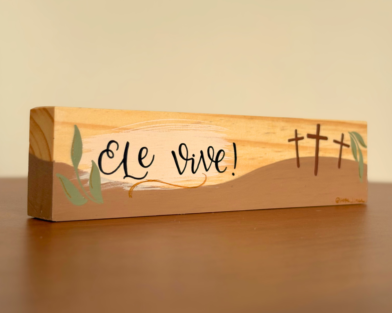 Enfeite Zoe - "Ele vive"