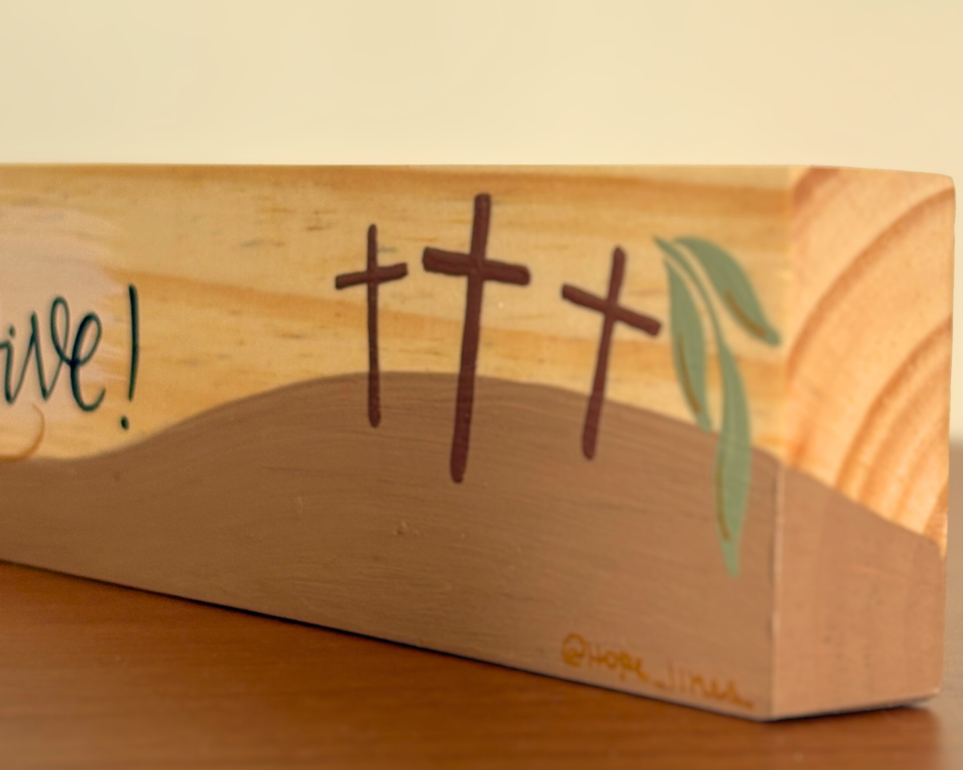 Enfeite Zoe - "Ele vive"