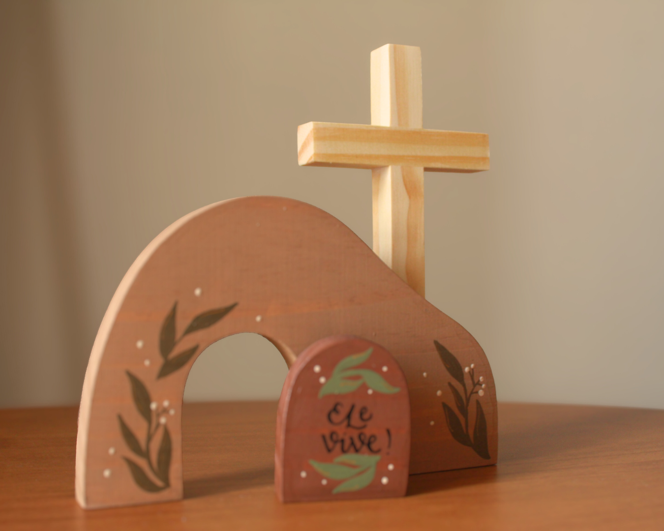 Kit Ele vive Sepulcro + Guirlanda